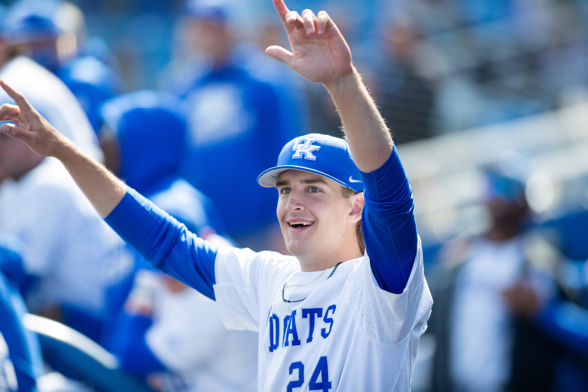 Ryan Hagenow.

Kentucky beats Alabama 11 - 0

Photo by Grant Lee | UK Athletics