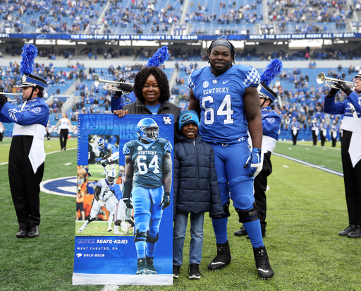 George Asafo-Adjei


UK Football beats MTSU 34-23 on Senior Day at Kroger Field. 

Photo by Britney Howard | UK Athletics