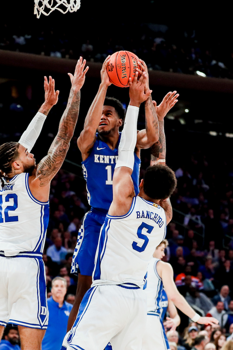 Keion Brooks Jr.

Kentucky loses to Duke 79-71 in the Champions Classic at Madison Square Garden in New York on Nov. 9, 2021.

Photos by Chet White | UK Athletics