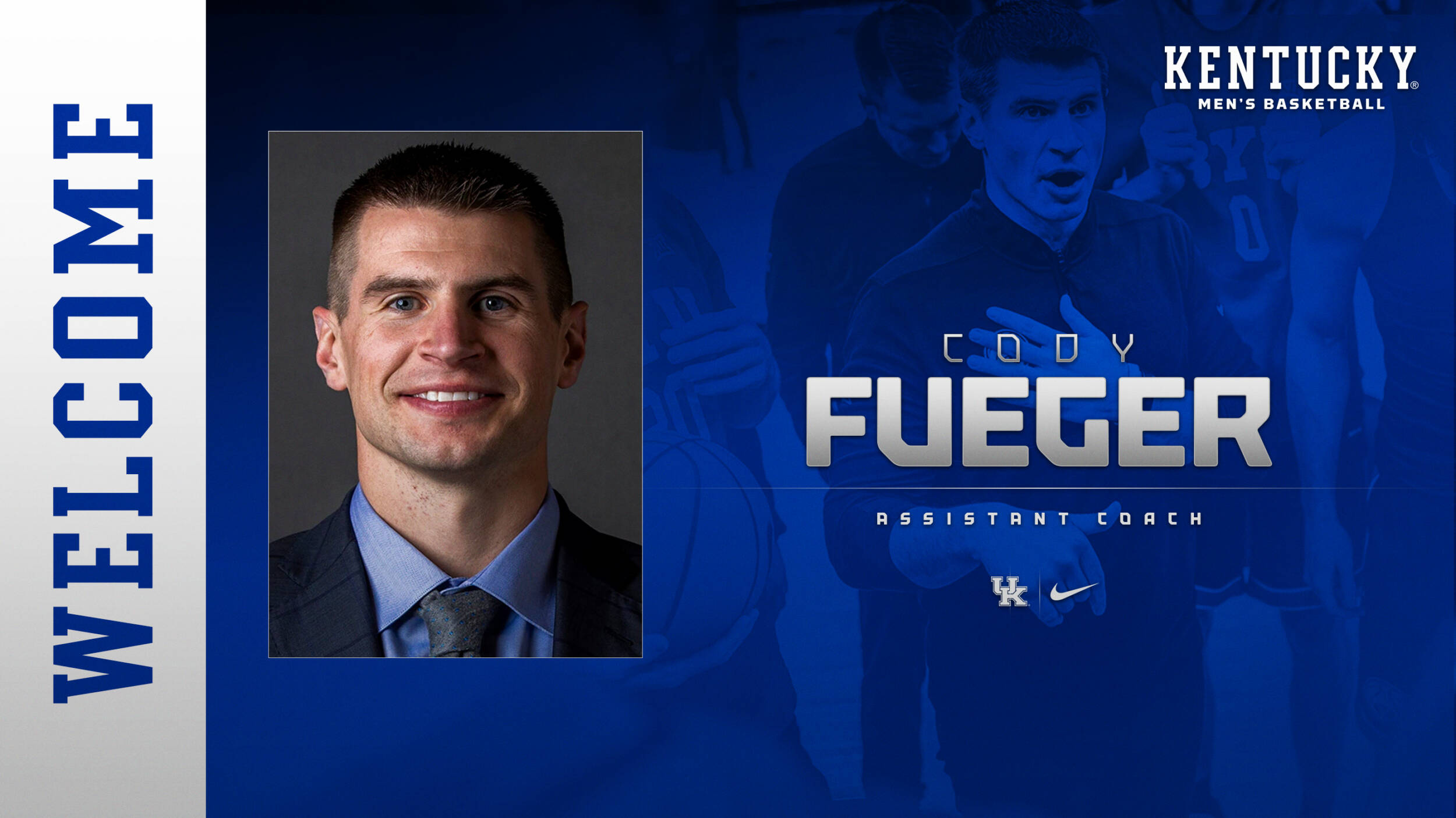 Kentucky Men’s Basketball Adds Cody Fueger as Assistant Coach