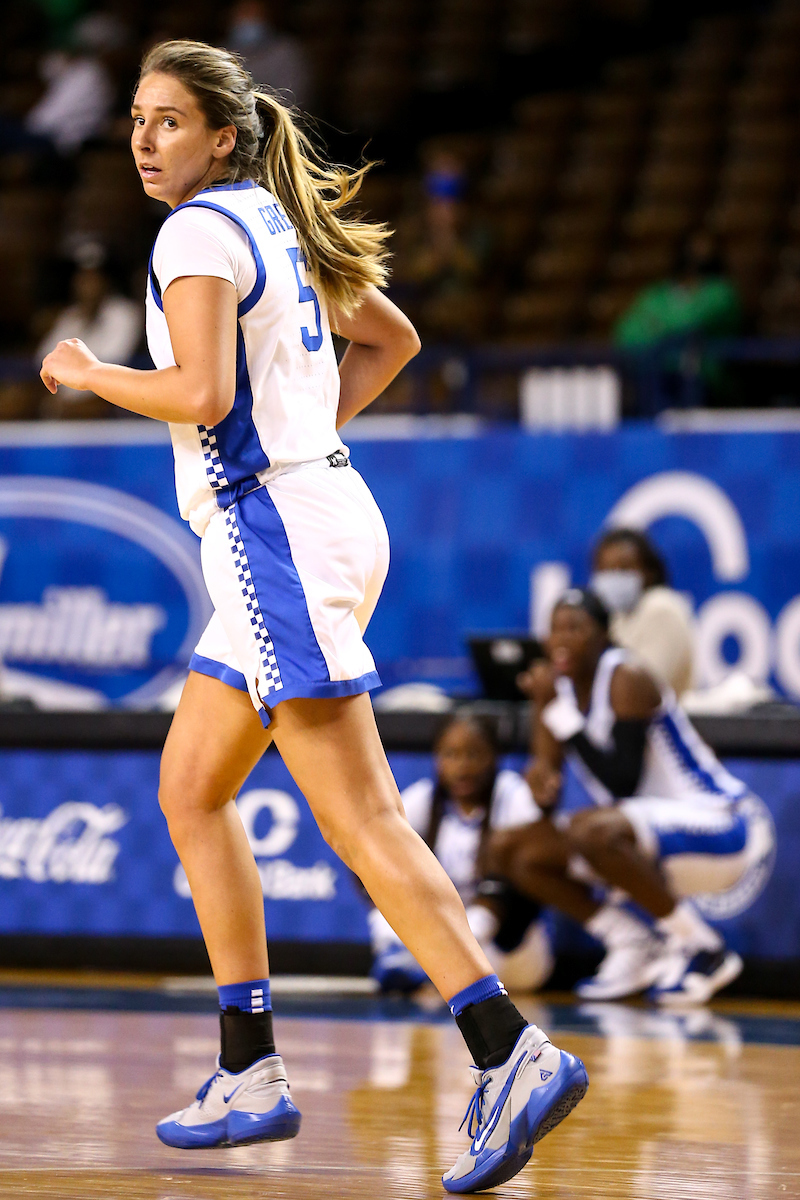 Blair Green.  

Kentucky beats Marshall 79-45.

Photo by Eddie Justice | UK Athletics