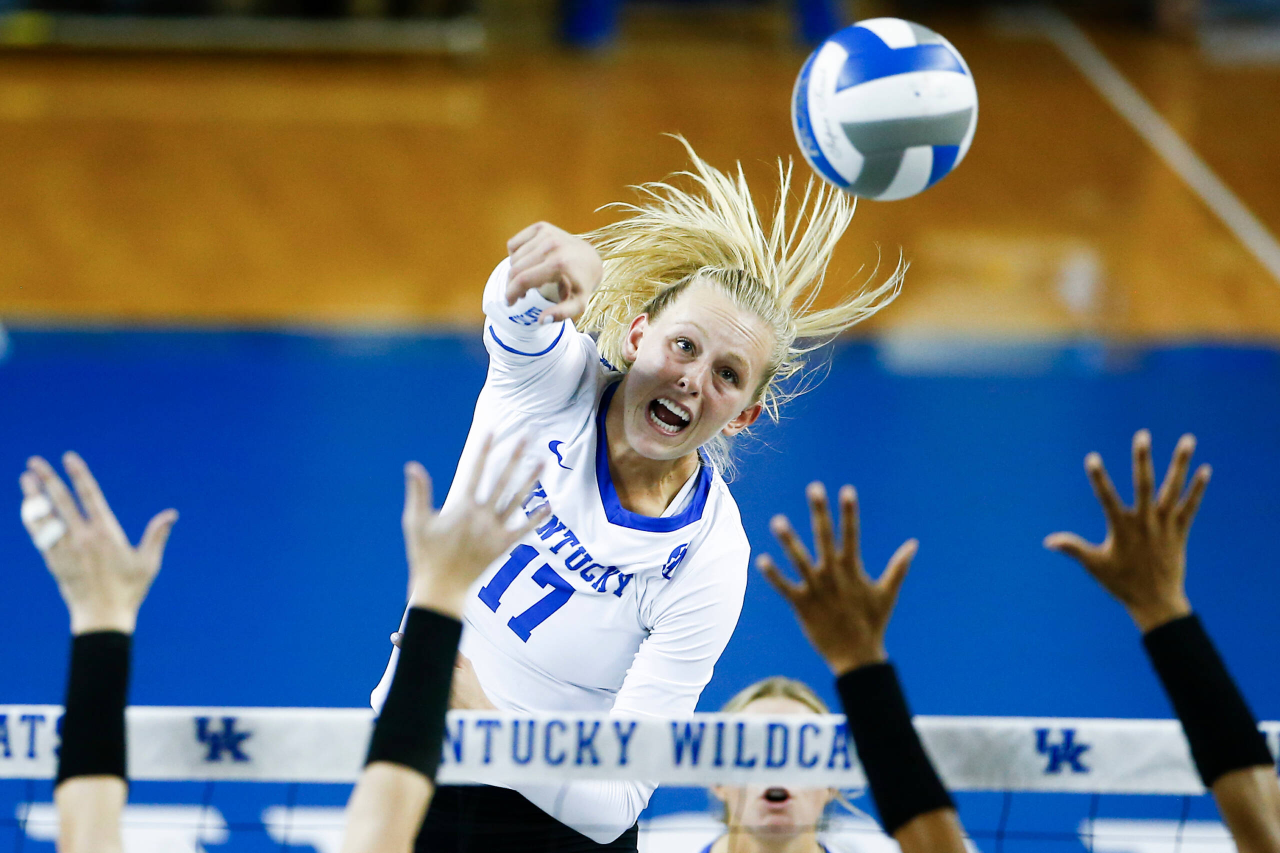 Alli Stumler.

UK falls to Purdue 3-2.

Photo by Chet White | UK Athletics