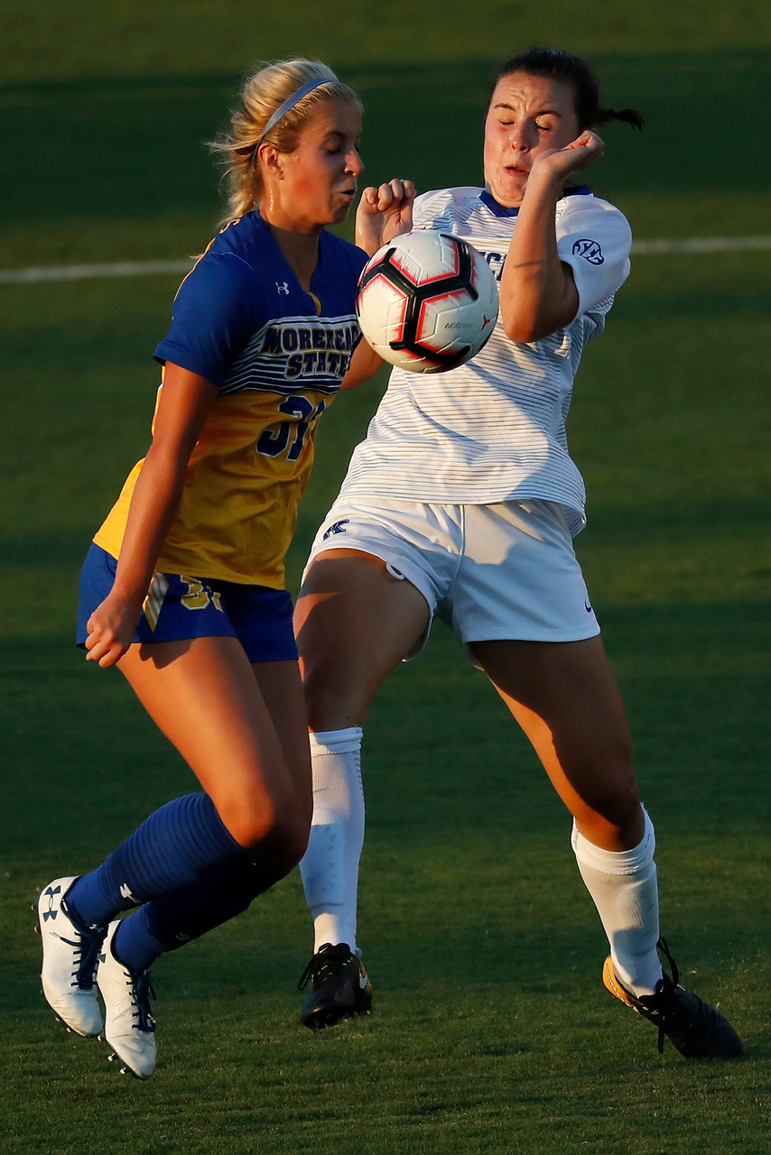 Emma Shields.

The Kentucky women's soccer team beat Morehead State 2-1.

Photo by Chet White | UK Athletics