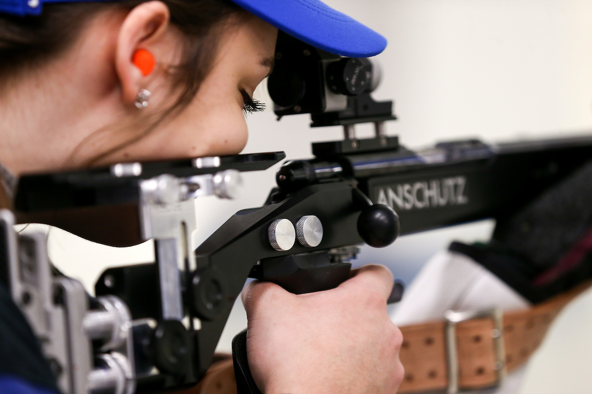 Emmie Sellers. 

Kentucky beat Memphis. 

Photo by Eddie Justice | UK Athletics