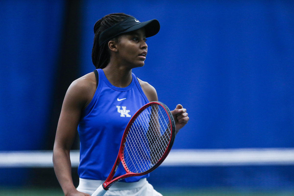 Lesedi Jacobs.

Kentucky beats Western Kentucky University.

Photo by Sarah Caputi | UK Athletics
