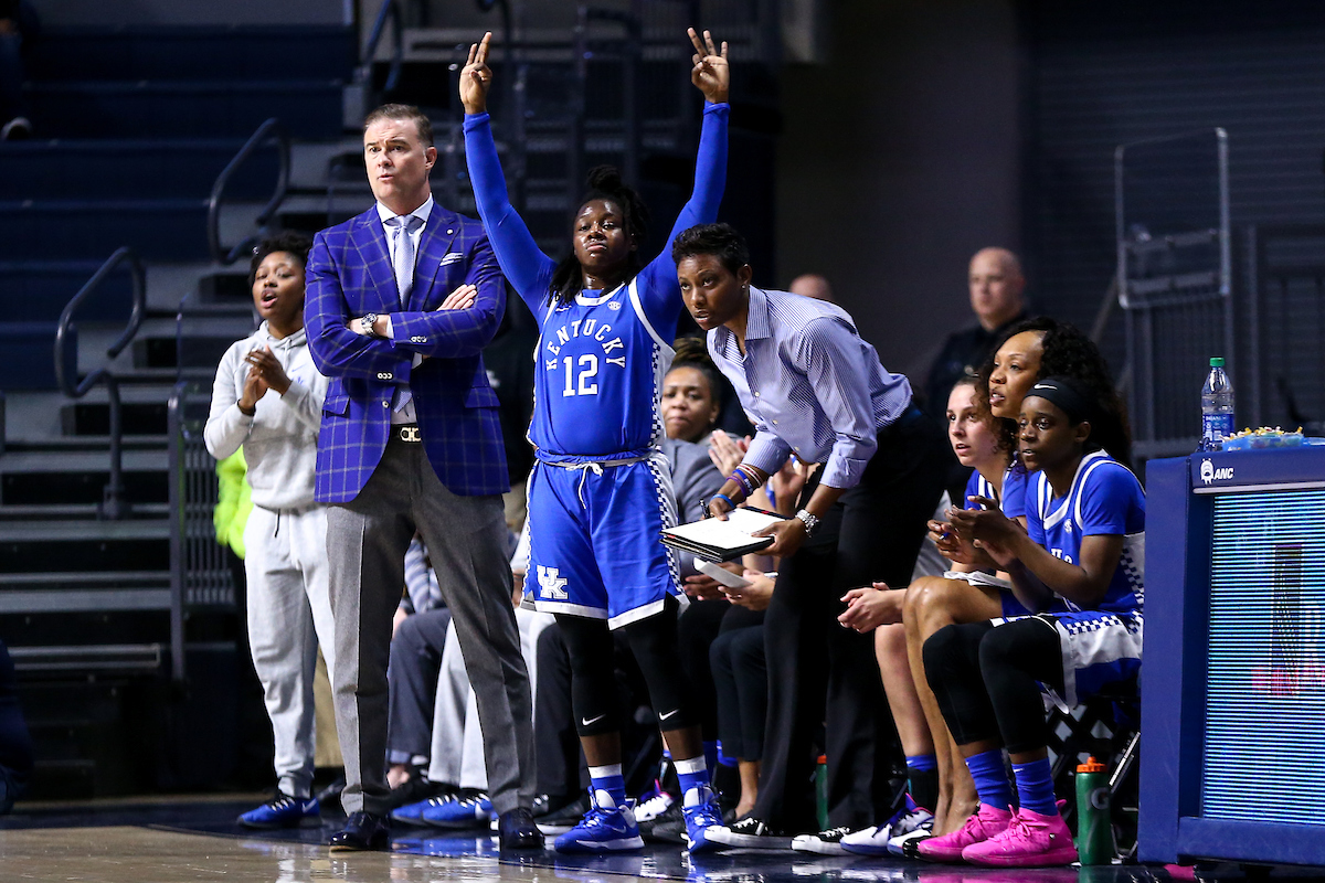 Amanda Paschal. 

Kentucky beat Ole Miss 94-52.

Photo by Eddie Justice | UK Athletics