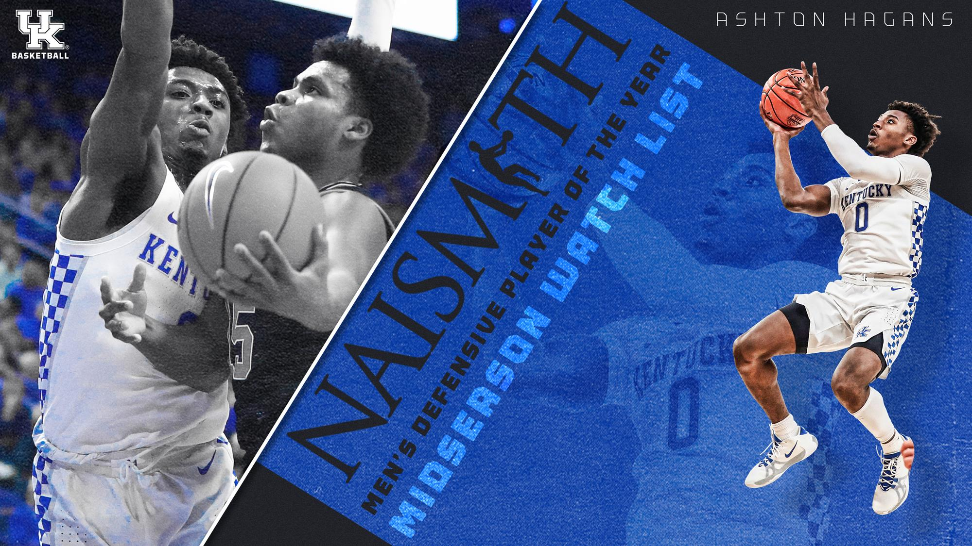 Hagans Named a Naismith Defensive Player of the Year Candidate