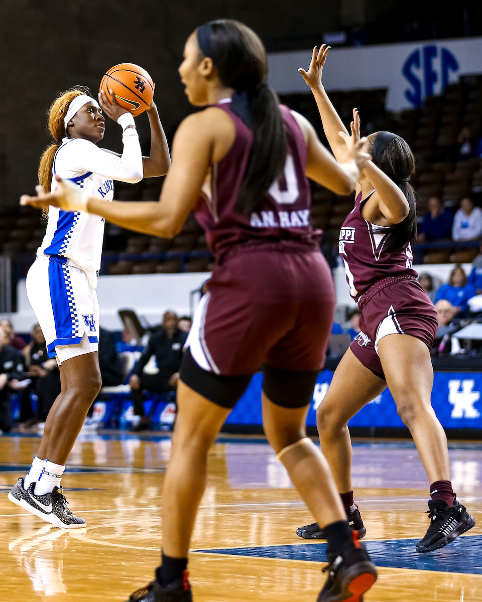 Rhyne Howard.

Kentucky beats Mississippi State 81-74.

Photo by Eddie Justice | UK Athletics