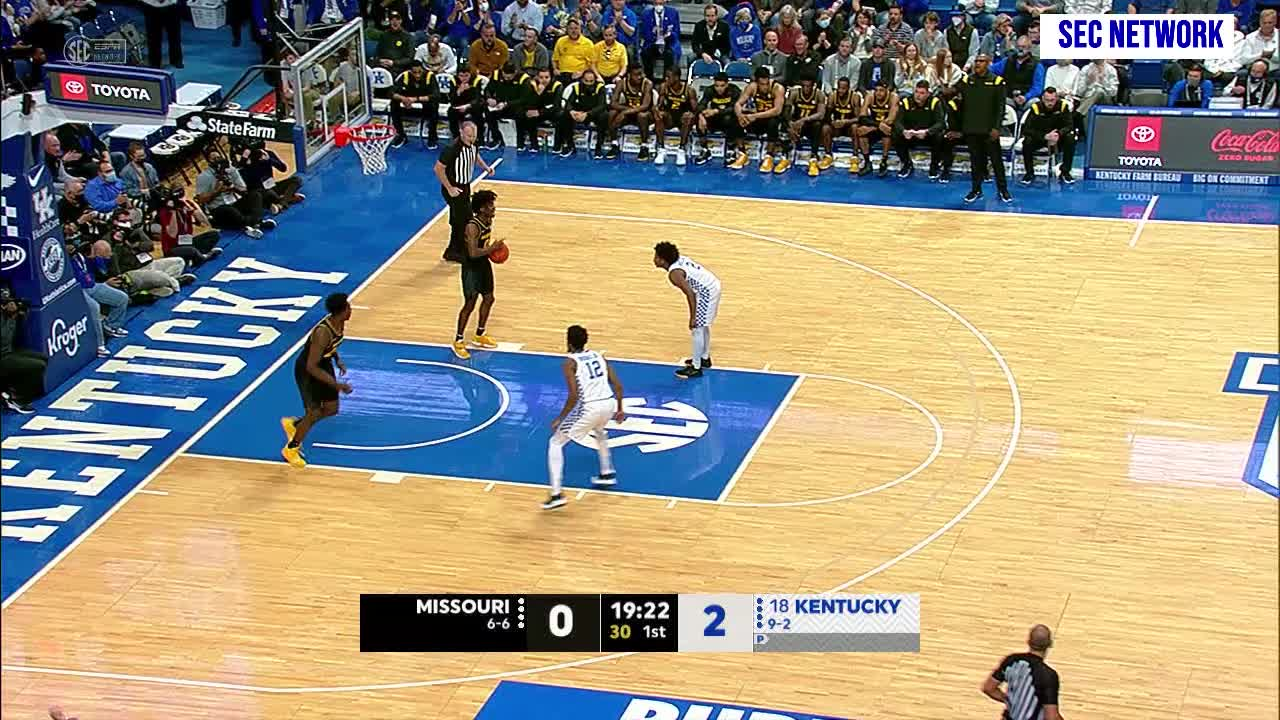 MBB: Kentucky 83, Missouri 56