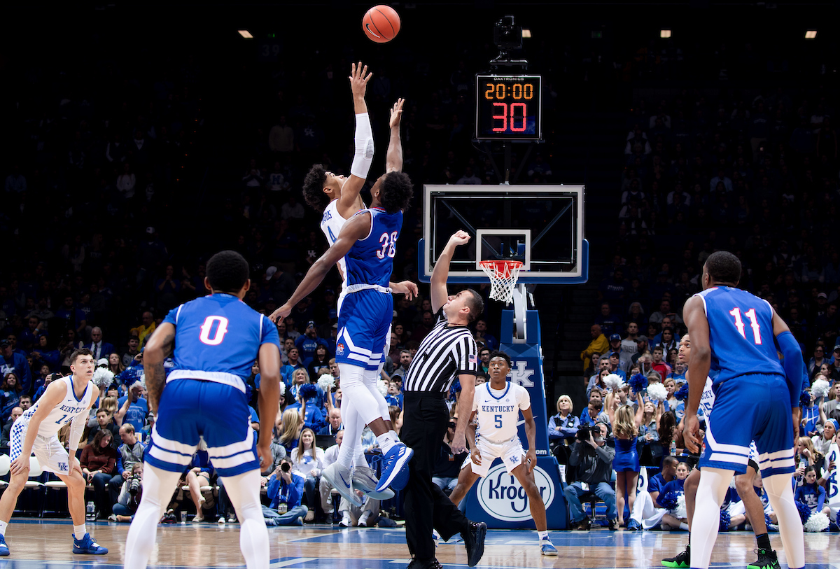 Nick Richards.

Kentucky beat Tennessee State, 77-62.


Photo by Elliott Hess | UK Athletics