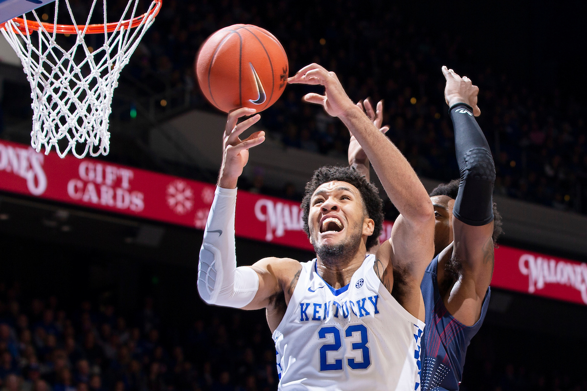 EJ Montgomery.

Kentucky beat Fairleigh Dickinson.

Photo by Chet White | UK Athletics