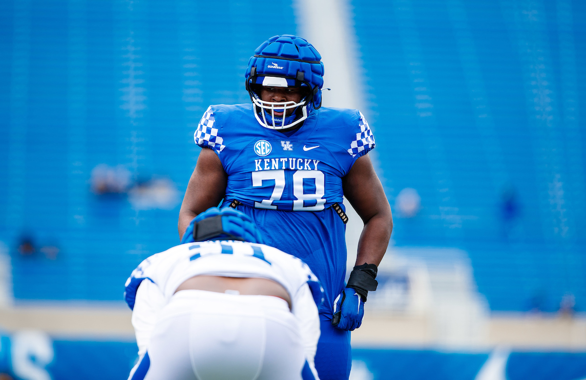 Kiyaunta Goodwin

2022 UK Football Spring Game

Photo By Jacob Noger | UK Football