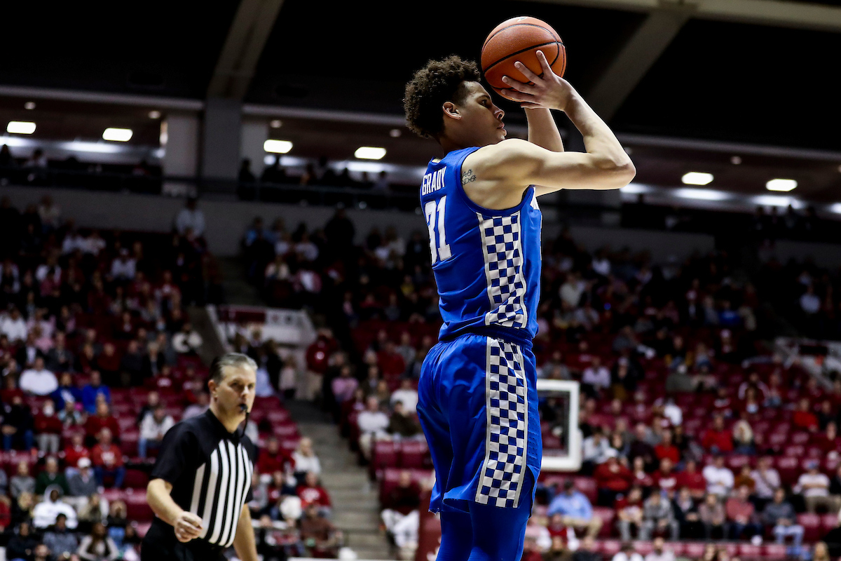 Kellan Grady.

Kentucky beat Alabama 66-55.

Photos by Chet White | UK Athletics