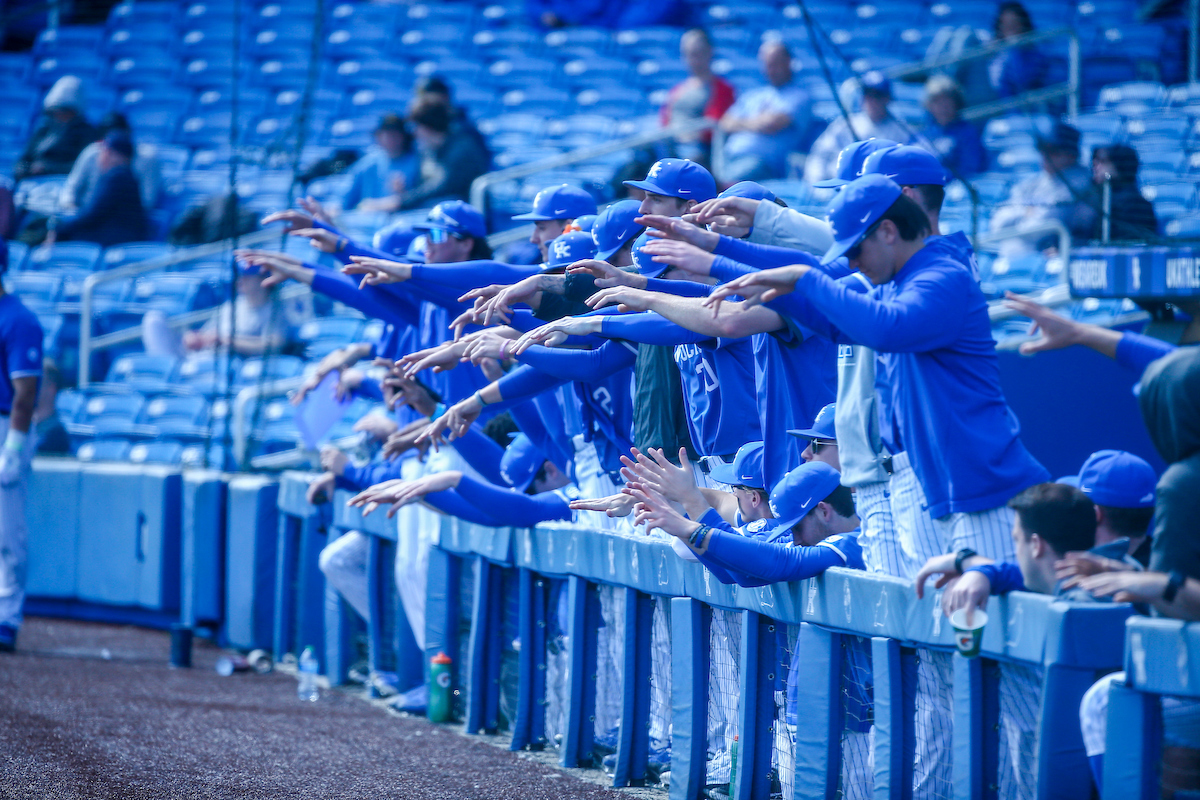 Team.

Kentucky defeats High Point 14-3.

Photo by Sarah Caputi | UK Athletics