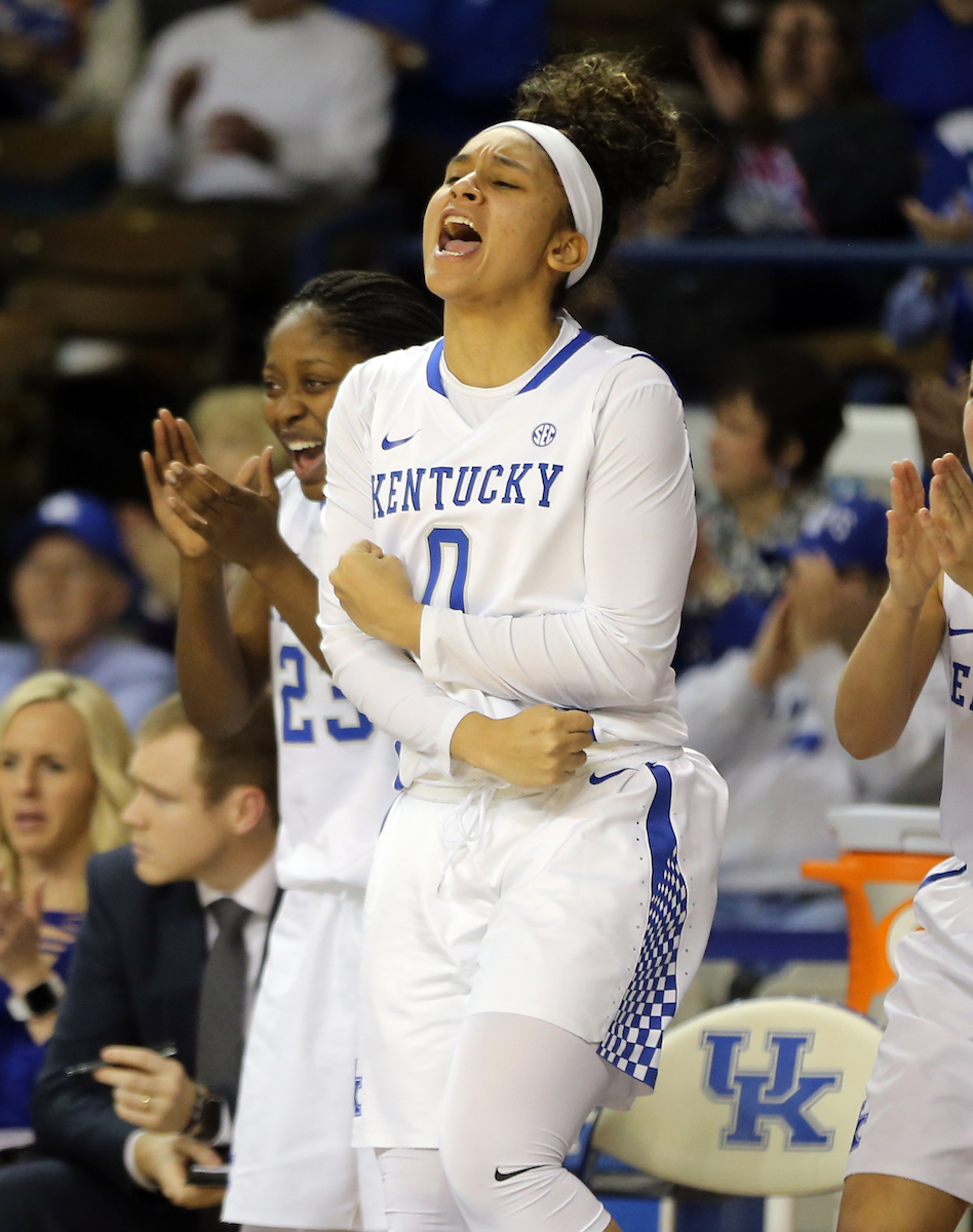 LaShae Halsel

The University of Kentucky women's basketball team defeats Alabama on Thursday, January 25, 2018 at Memorial Coliseum. 

Photo by Britney Howard | UK Athletics