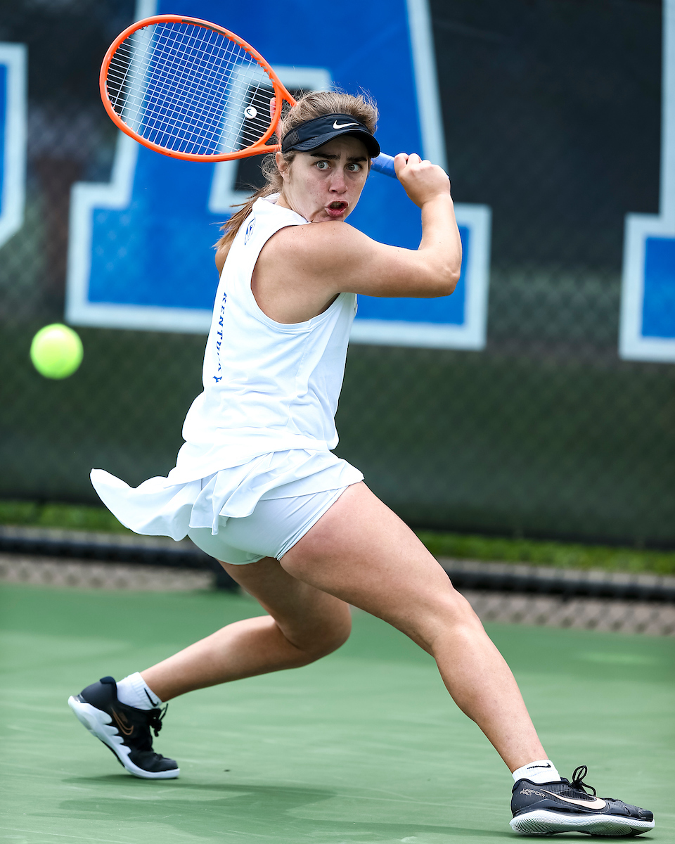 Florencia Urrutia.

Kentucky vs Mississippi State women’s tennis.

Photo by Eddie Justice | UK Athletics
