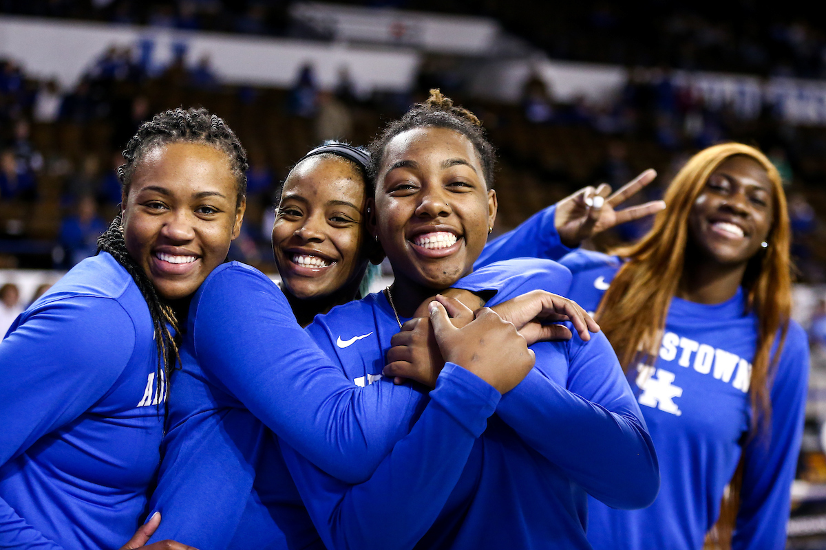 DreUna Edwards. 

Kentucky beat Alabama 66 - 62. 

Photo by Eddie Justice | UK Athletics