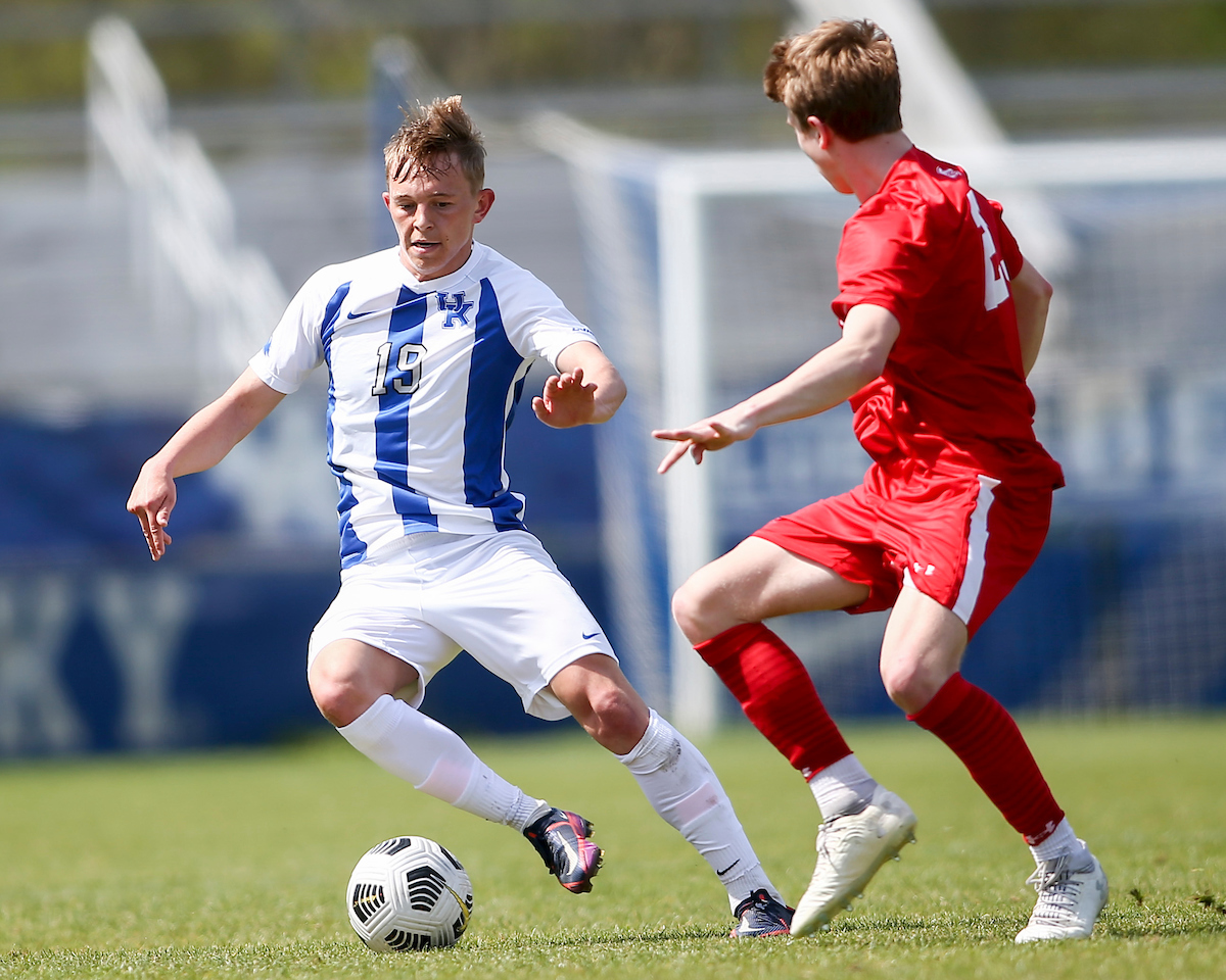 Brennan Creek.

Kentucky loses to Bradley 2-1.

Photo by Grace Bradley | UK Athletics