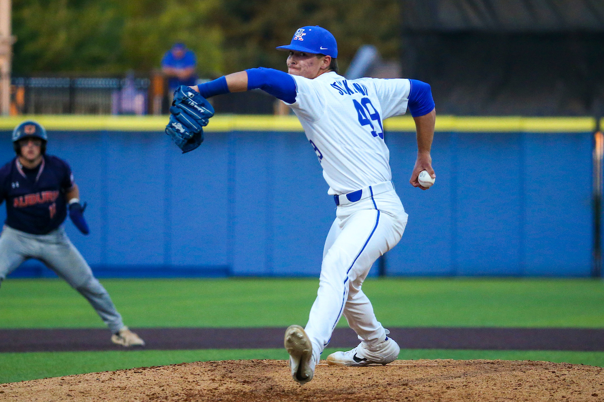 Austin Strickland.

Kentucky loses to Auburn 3-6.

Photo by Sarah Caputi | UK Athletics