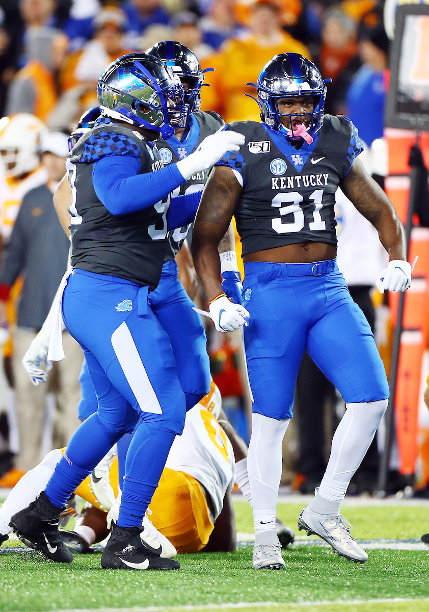Jamar Boogie Watson
Kentucky falls to Tennessee 17-13. 

Photo by Britney Howard | Staff