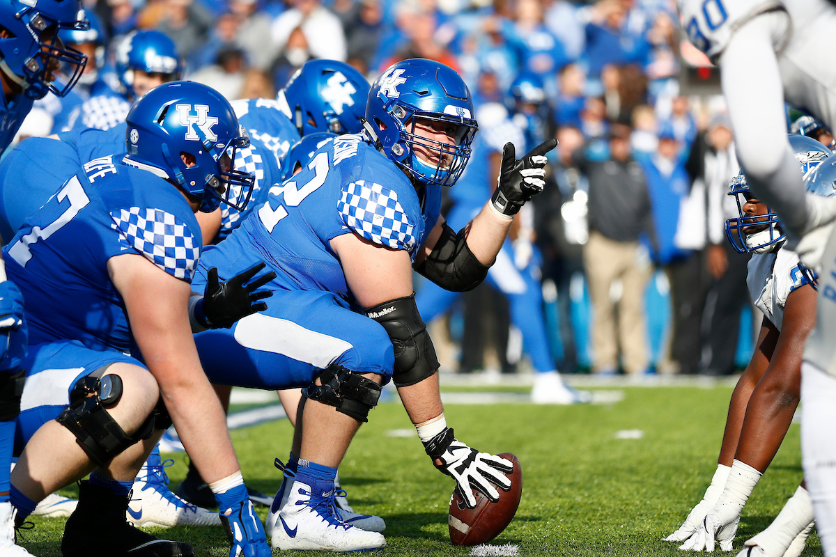 Drake Jackson.

UK football beats MTSU 34-23 on Senior Day at Kroger Field.

Photo by Chet White | UK Athletics