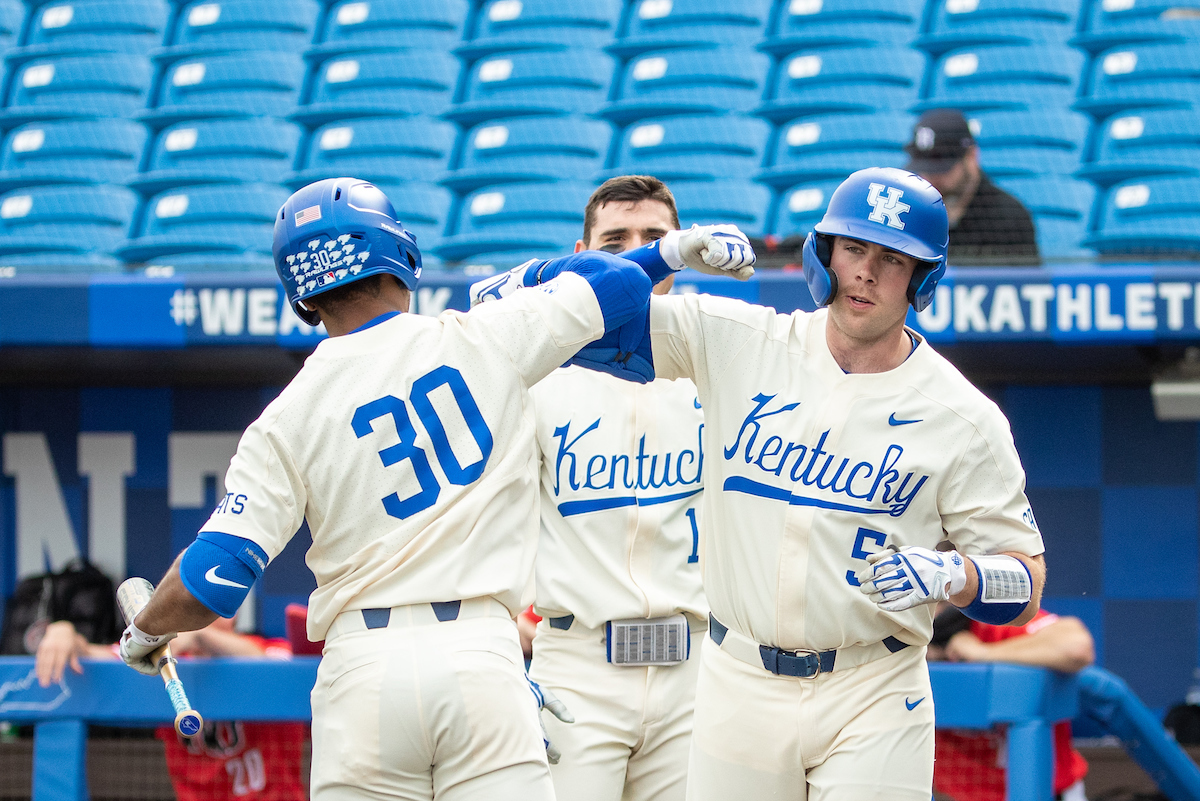 Kentucky Wildcats T.J. Collett (5)

UK over WKU 15-0 at Kentucky Proud Park. 

Photo by Mark Mahan | UK Athletics