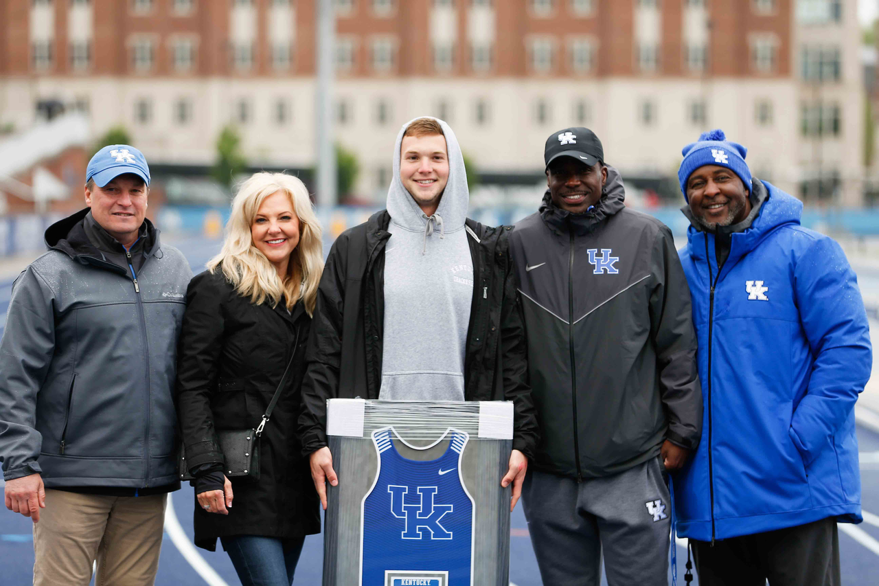 CALEB WILT.

UK Track and Field Senior Day

Photo by Isaac Janssen | UK Athletics