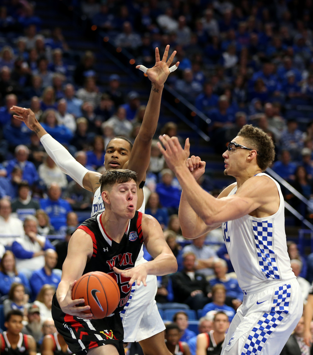Reid Travis and PJ Washington

UK beats VMI 92-82 at Rupp Arena.


Photo By Barry Westerman | UK Athletics