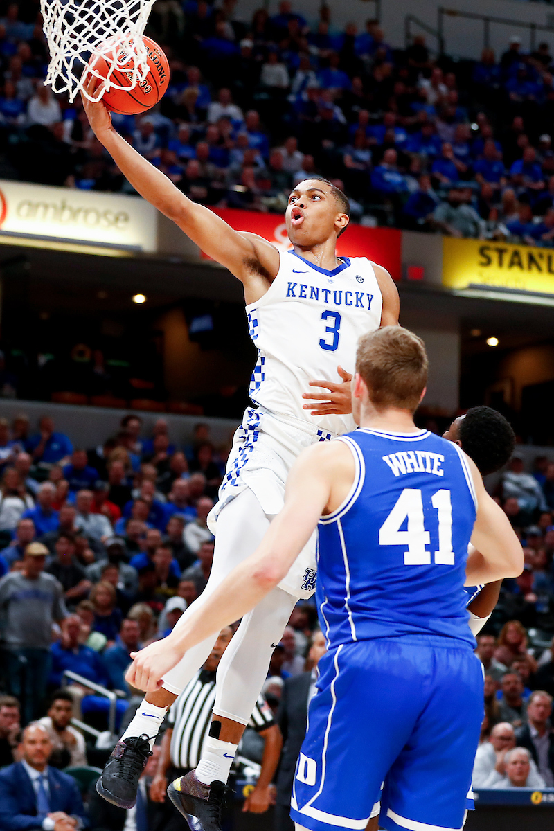 Keldon Johnson.

Men's basketball falls to Duke 118-84.

Photo by Chet White | UK Athletics
