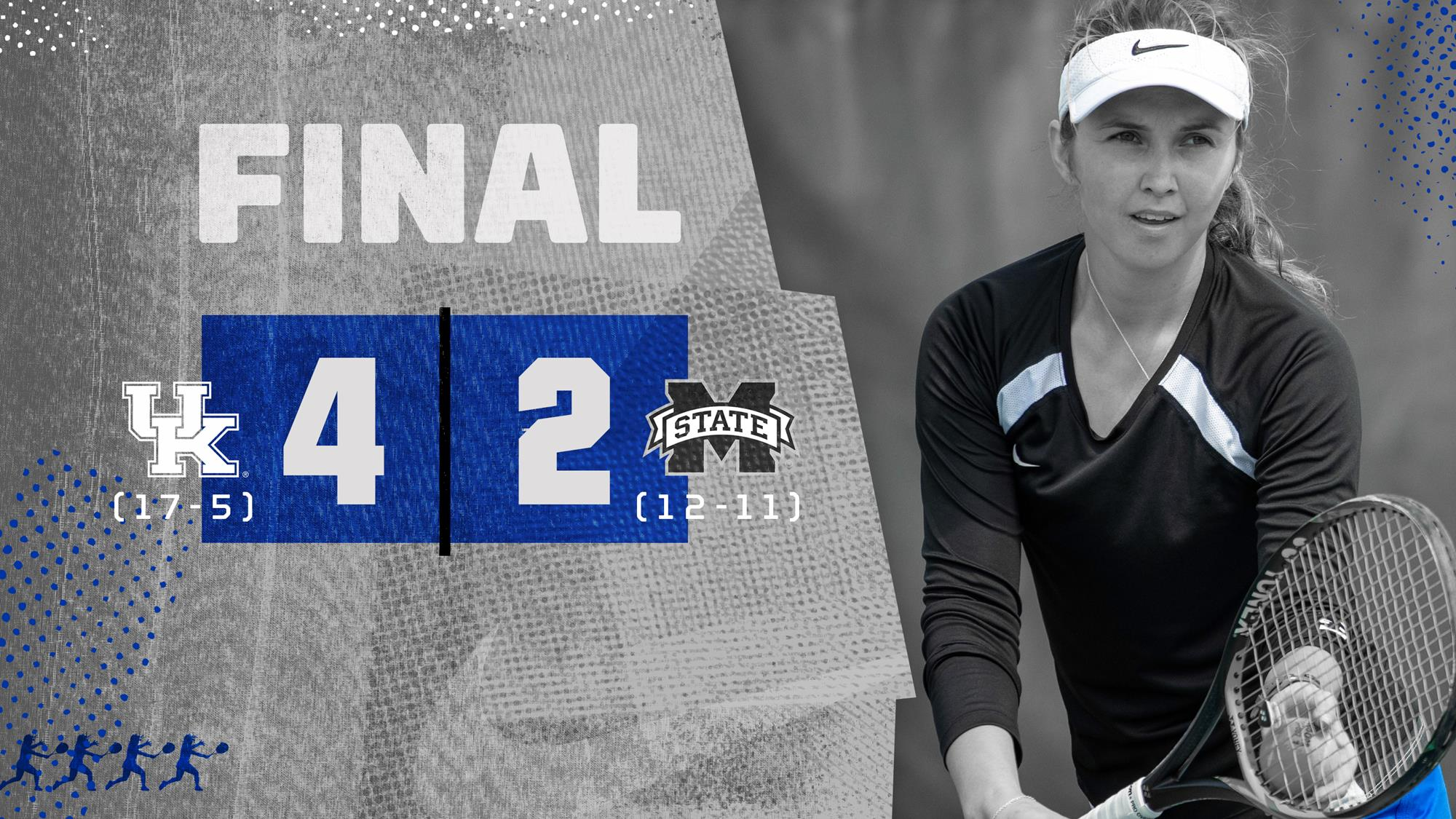 UK Women’s Tennis Records a 12-2 Mark at Home This Season, Defeating Mississippi State on Senior Day