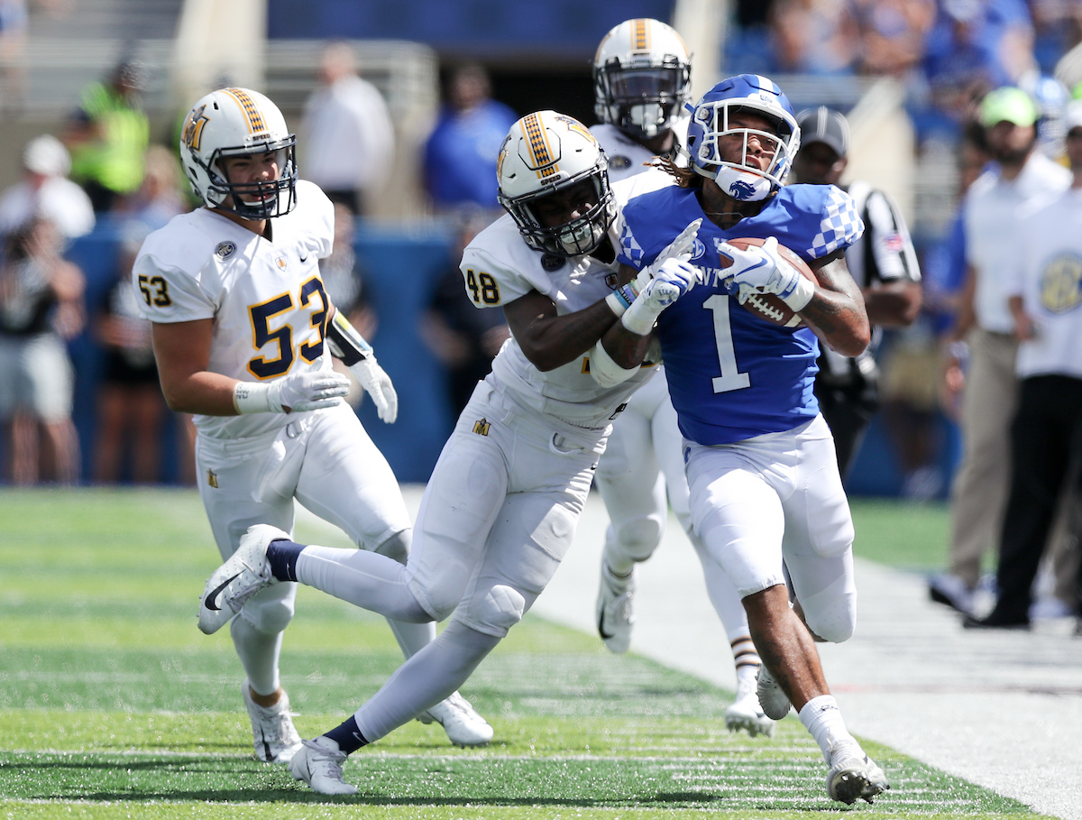 UK football beats Murray State 48-10.


Photo by Elliott Hess | UK Athletics