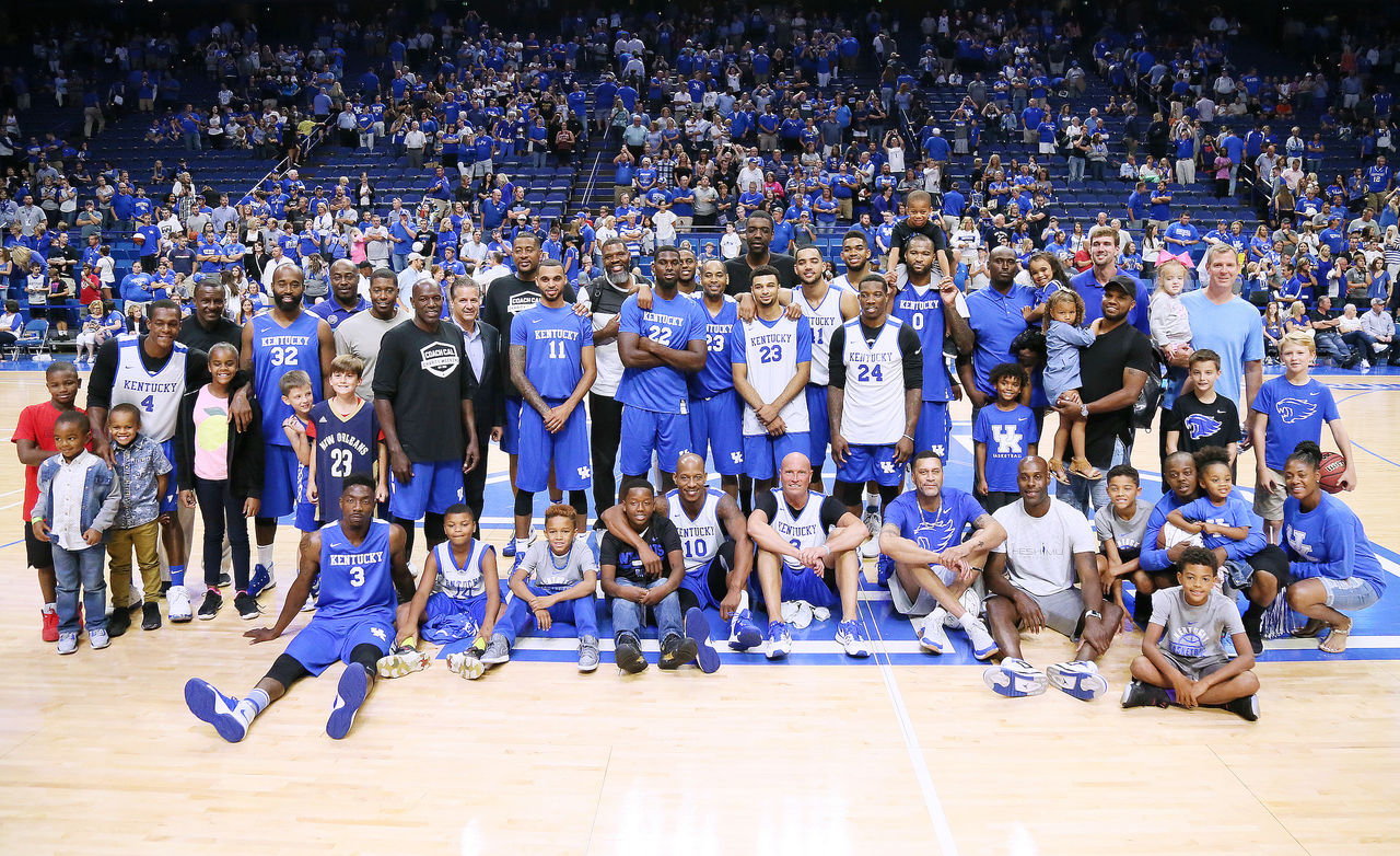 Former Kentucky men's basketball players across a number of decades came back to Rupp Arena for the 2017 UK Alumni Charity Series. 