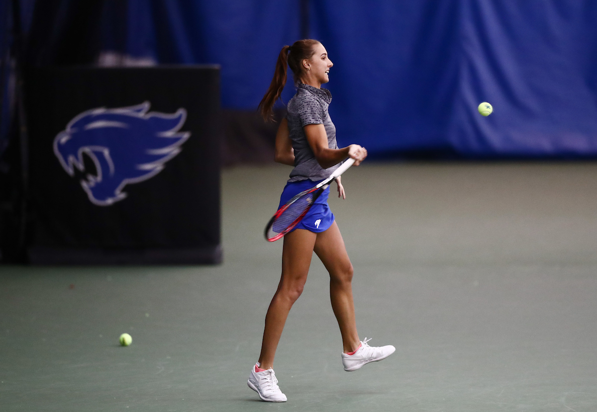 ANASTASIA TKACHENKO.

The University of Kentucky women's tennis team host Marshall. 


Photo by Elliott Hess | UK Athletics