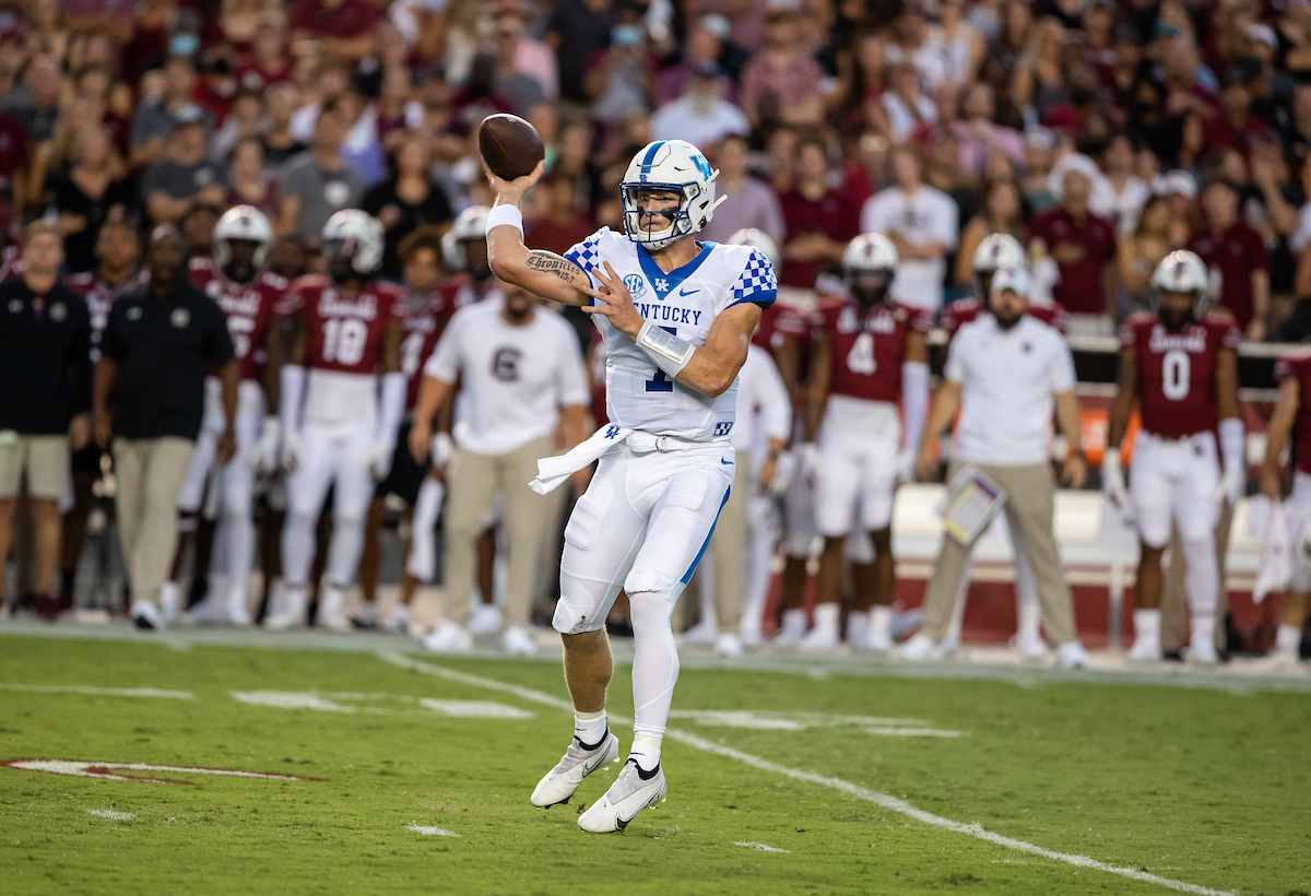 Will Levis

Kentucky beats South Carolina, 16-10.

Photo by Jacob Noger UK Athletics