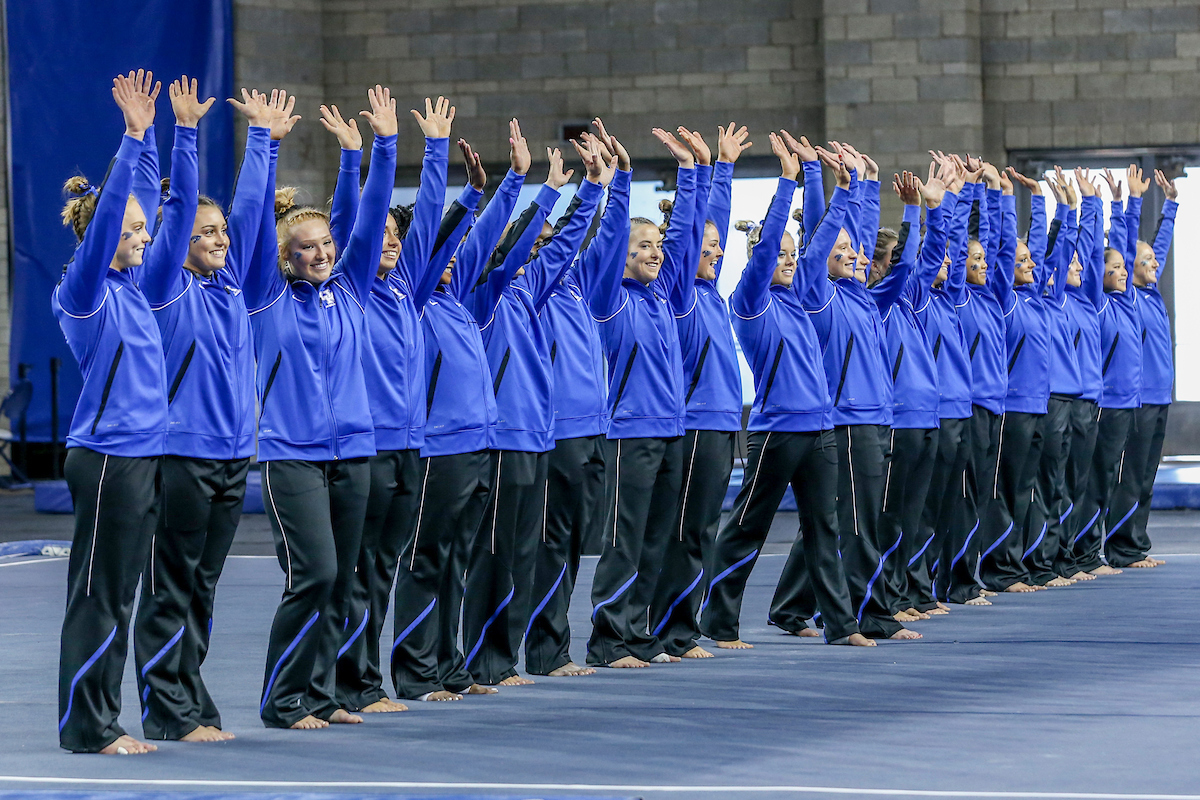Team.2021-22 Blue-White Meet.Photo by Sarah Caputi | UK Athletics