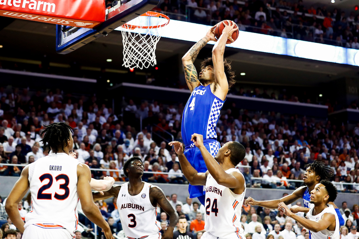 Nick Richards.

Kentucky falls to Auburn 75-66.

Photo by Chet White | UK Athletics