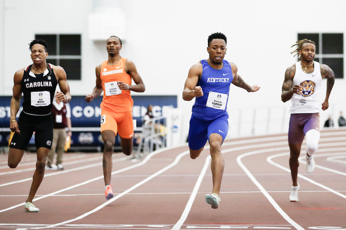 Kennedy Lightner.

Day 2. SEC Indoor Championships.

Photos by Chet White | UK Athletics