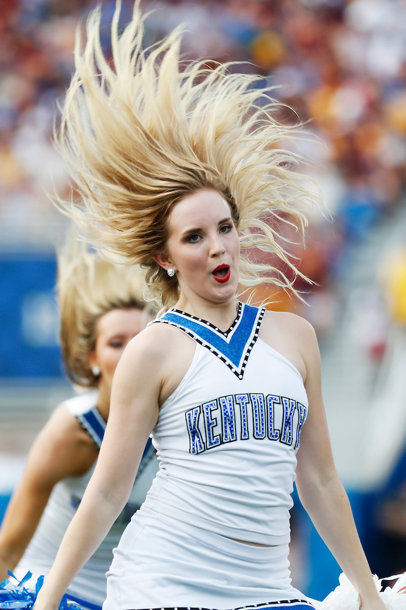 Dance Team.

Kentucky beats Central Michigan 35-20.


Photo by Chet White | UK Athletics