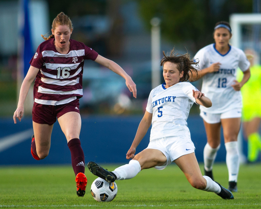 Lilly Huber.

Kentucky loses to Texas A&M 3-0.

Photo by Grace Bradley | UK Athletics