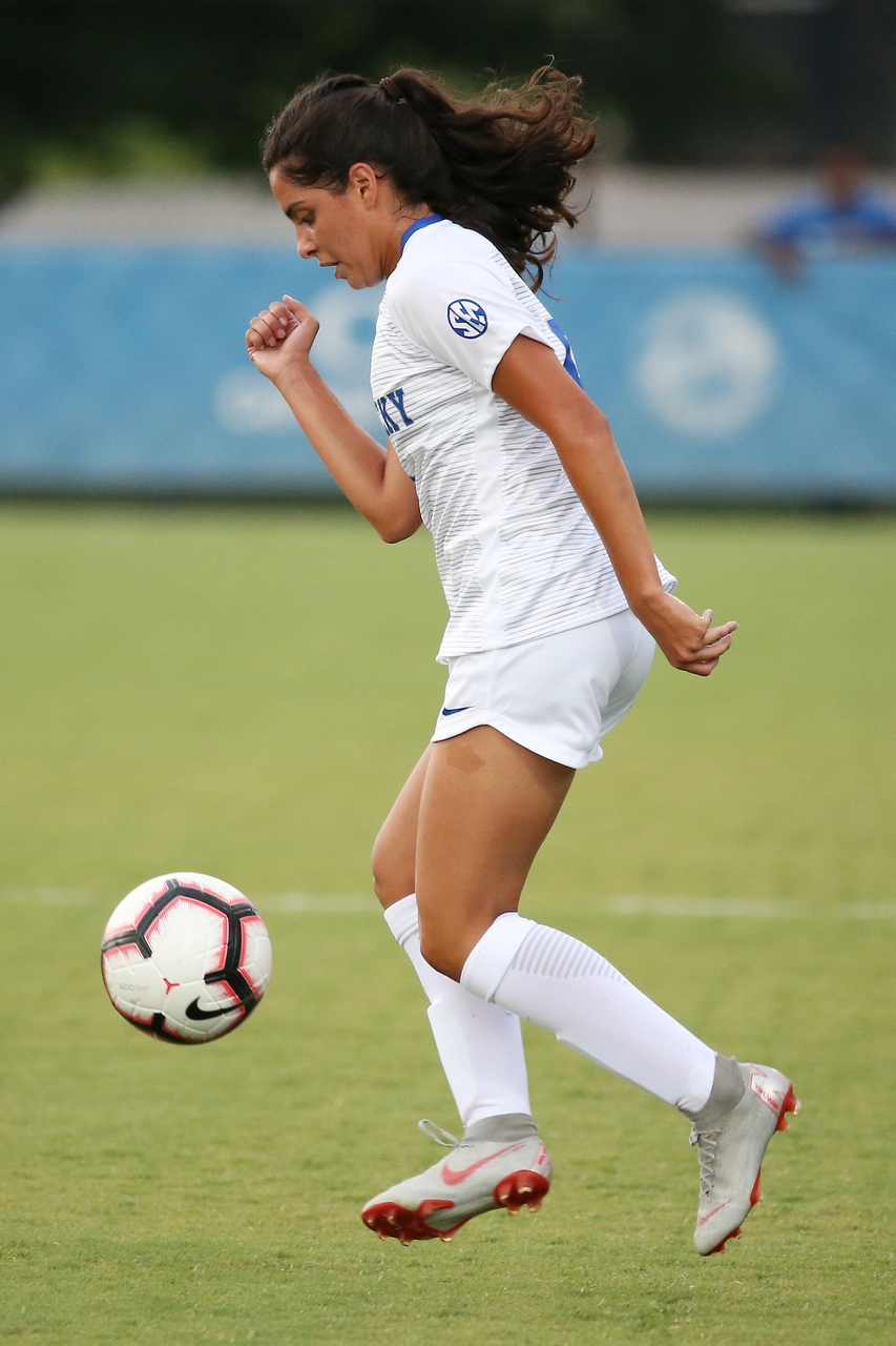 Miranda Jimenez.

The University of Kentucky women's soccer team beat SIUE 2-1 in the Cats season openr on Friday, August 17, 2018, at The Bell in Lexington, Ky.

Photo by Chet White | UK Athletics