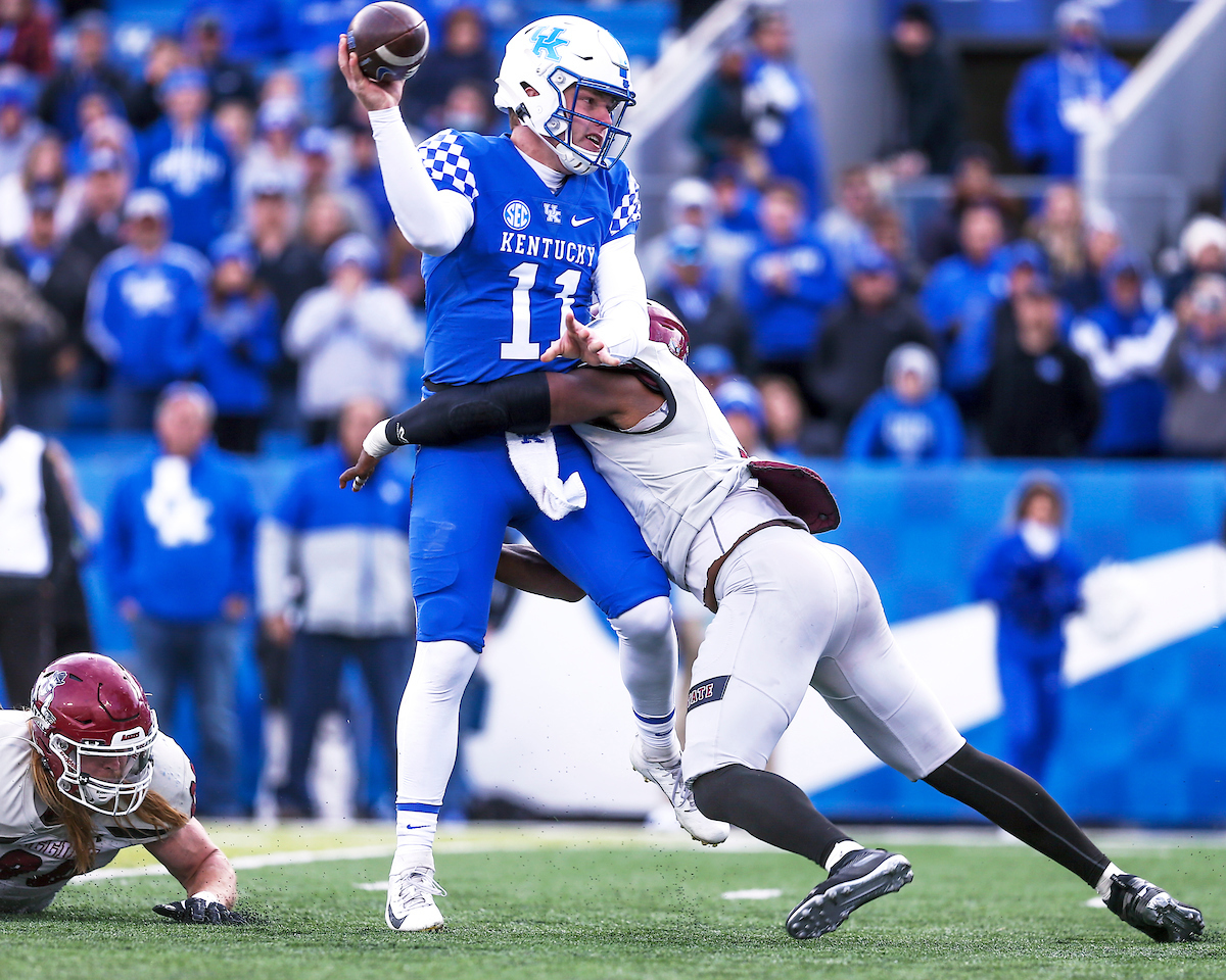Beau Allen.

Kentucky beat New Mexico State 56-16.

Photo by Sarah Caputi | UK Athletics