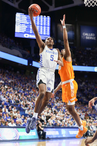 Immanuel Quickley.

Kentucky falls to Tennessee 81-73.

Photo by Chet White | UK Athletics