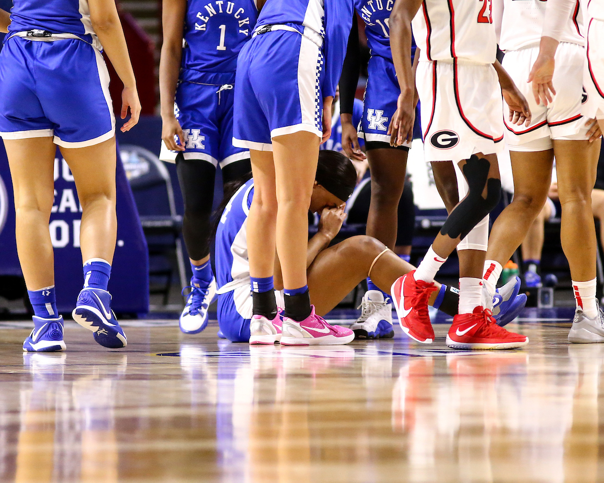Tatyana Wyatt. 

Kentucky loses to Georgia 78-66 at the SEC Tournament. 

Photo by Eddie Justice | UK Athletics