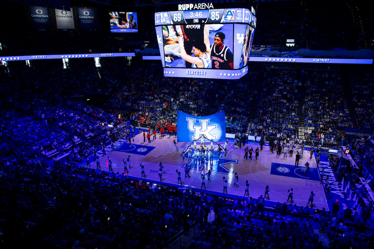 Kentucky-Auburn Men's Basketball Photo Gallery