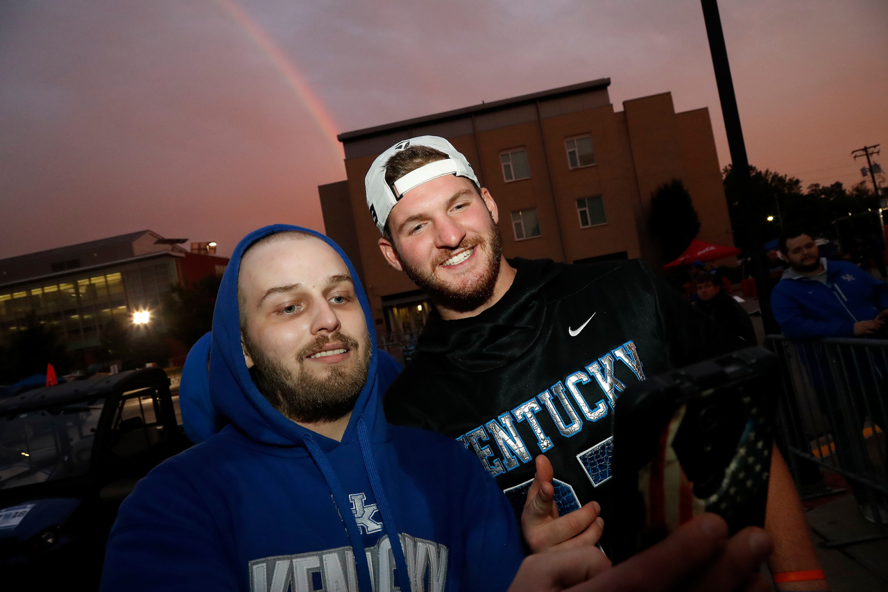 CJ Conrad.

Madness campout. 180927.

Photo by Chet White | UK Athletics