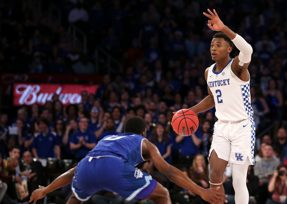Ashton Hagans. 

UK falls to Seton Hall 84-83. 


Photo By Barry Westerman | UK Athletics