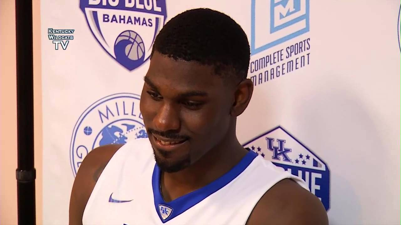 Kentucky Wildcats TV: Poythress and Aaron Harrison - Puerto Rico Postgame