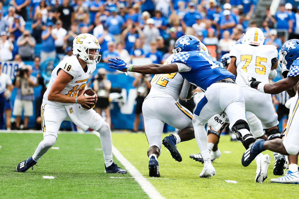 UK beats UTC, 28-23.

Photos by Chet White | UK Athletics