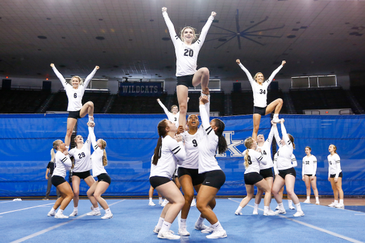White Team.

Kentucky Stunt blue and white scrimmage. 

Photo by Abbey Cutrer | UK Athletics