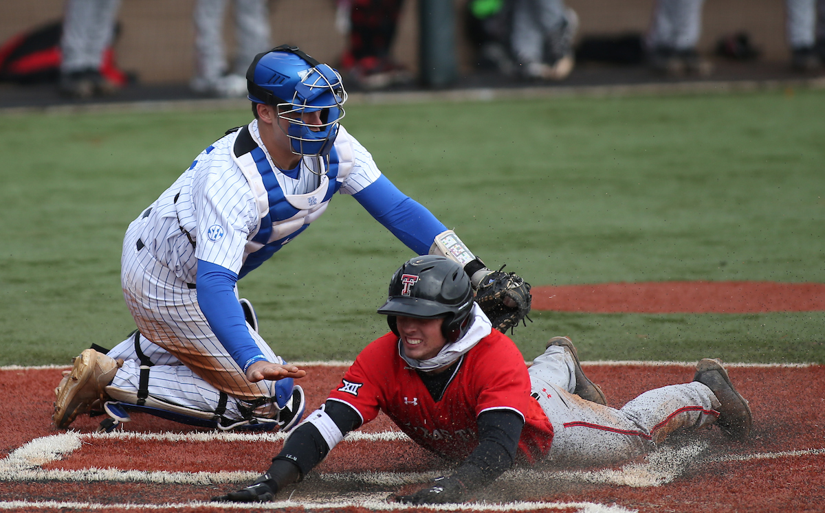 Kole Cottam

The University of Kentucky baseball team beat Texas Tech 11-6 on Saturday, March 10, 2018, in Lexington?s Cliff Hagan Stadium.

Barry Westerman | UK Athletics